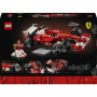 Maquette LEGO Icons Ferrari F2004 et Michael Schumacher - Voiture F1 pour Adultes