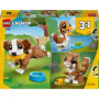 LEGO Creator 3-en-1 : Le Chiot Joueur et ses Amis