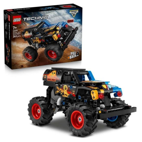 LEGO Technic Monster Jam Grave Digger - Jeu de Construction Feu et Glace