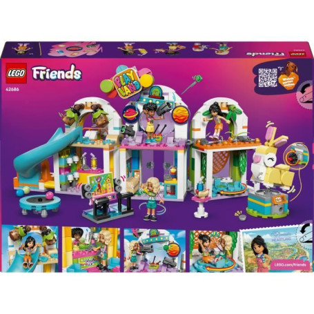 LEGO Friends - Aire de Jeux d'Intérieur avec Toboggan et Mini-Poupées