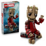 Figurine Groot en Tenue de Ravageur - LEGO Marvel