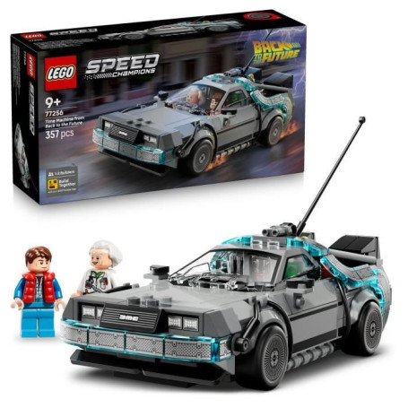 LEGO Speed Champions - La Machine à Remonter le Temps de Retour vers le Futur