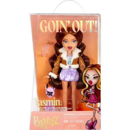 Poupée Bratz Goin' Out Yasmin avec Accessoires Stylés