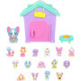 Coffret Fête des Chiots - Maman et 15 Chiots Colorés