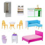 Maison de Poupée Rainbow High Color & Play - 3 Étages à Colorier