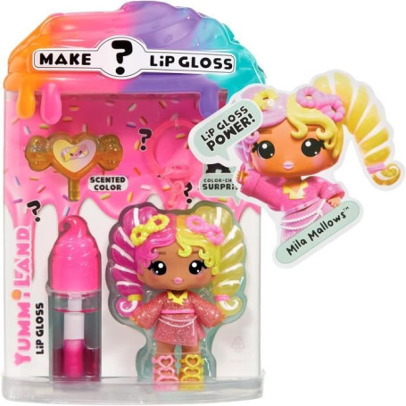 Poupée Yummiland Mila Mallows avec Gloss Color Change