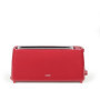 Grille-pain long rouge LIVOO avec thermostat réglable