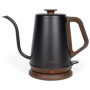 Bouilloire Électrique Col de Cygne LIVOO DOD206 - 1360 W - 1 L - Noir et Marron