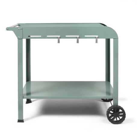 Desserte pratique pour plancha LIVOO GS168V - Vert et Noir