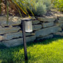 Lot de 2 Balises Solaires LED BEAMLIT - Éclairage Jardin H58 cm