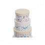 Jeu de Caisses de Rangement Empilables DKD Home Decor animaux Rond Fleurs Carton 110,99 €