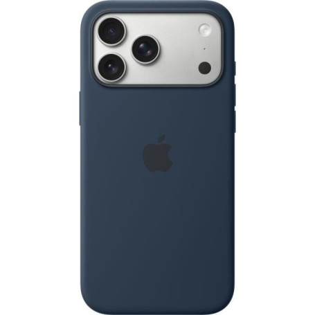 Coque en silicone MagSafe pour iPhone 17 Pro Max - Midnight