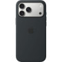 Coque en Silicone MagSafe pour iPhone 17 Pro Max - Noir