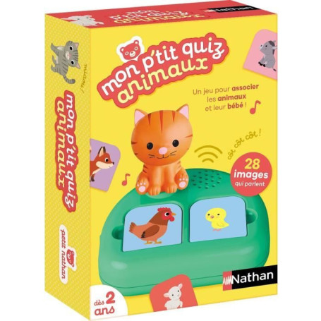 Mon P'tit Quiz Animaux - Jeu Éducatif Interactif pour Enfants