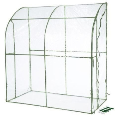 Serre de Jardin Murale Nature H215 x L200 x P100 cm
