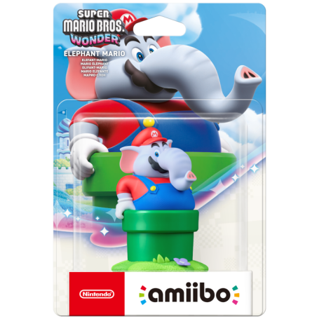Figurine Amiibo Mario Éléphant - Super Mario Collection