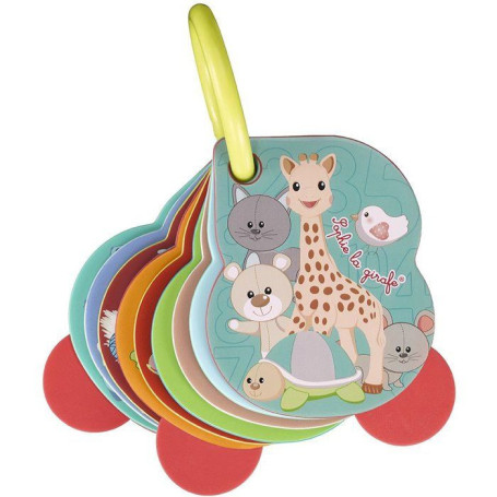 Imagier Numérique Sophie la Girafe - Cartes Colorées et Anneau Ouvrant