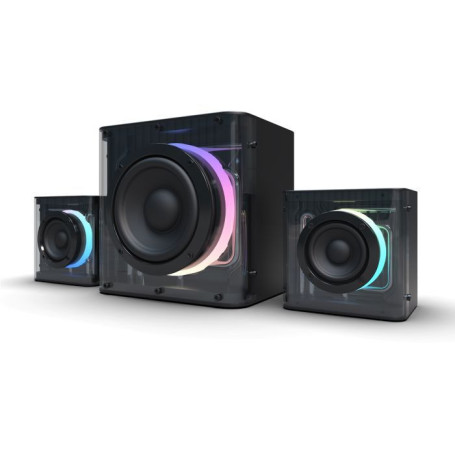 Enceintes Gaming Serpentis 2.1 avec LED RGB - NOVA GAMING