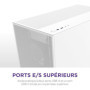 Boîtier PC NZXT H7 Flow Blanc - Design Épuré et Refroidissement Optimal