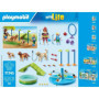 Aire de jeux pour chiens PLAYMOBIL - My Life, 61 pièces