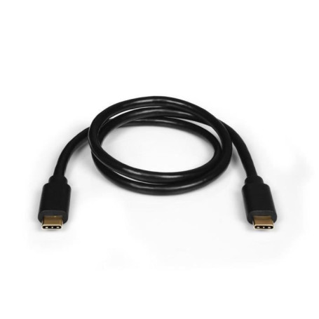 Câble USB-C 1 m PORT DESIGNS - Charge rapide 60 W - Noir élégant