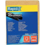 Agrafes Plastifiées Noires VR22 pour Grillage - Rapid