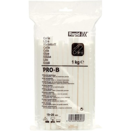 Bâton de colle technique blanche RAPID M30 - 1 kg