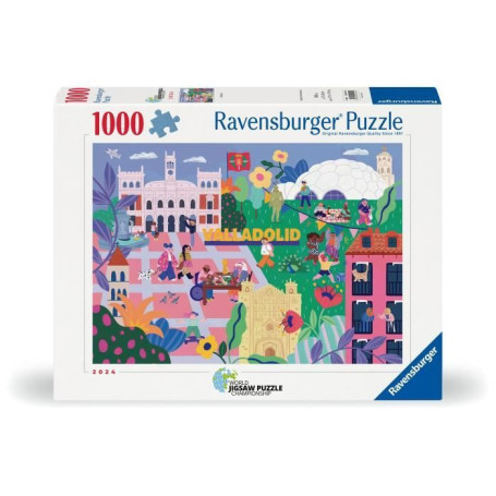 Puzzle 1000 pièces Valladolid par Marie Boiseau