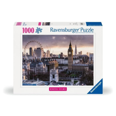 Puzzle 1000 pièces - Londres, la ville emblématique