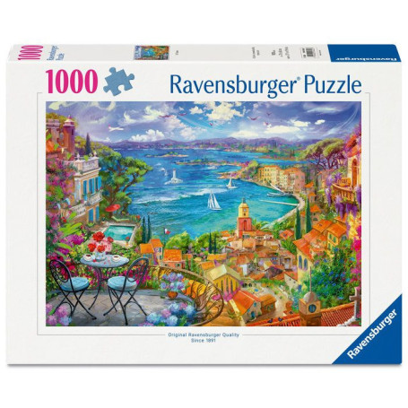 Puzzle Ravensburger 1000 pièces - Saint-Tropez pour Adultes
