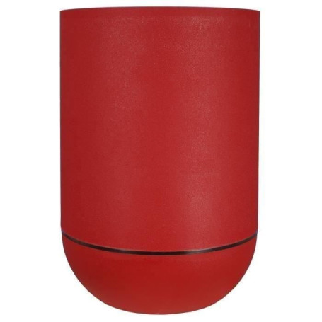 Bac à Fleurs Rond Riviera Granit Tulipe Rouge 50 cm