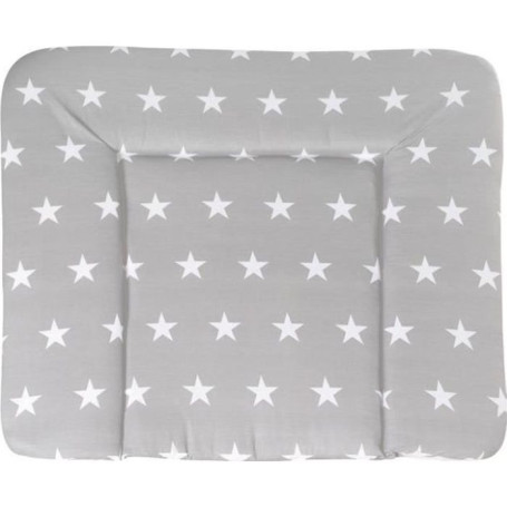 Matelas à Langer Little Stars ROBA - 85 x 75 cm - Gris Étoiles Blanches