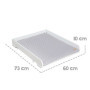 Plan à Langer ROBA en Bois Blanc avec Matelas Hydrofuge Inclus