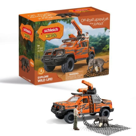 Figurine Aventures en 4x4 dans la jungle avec Ranger Tom