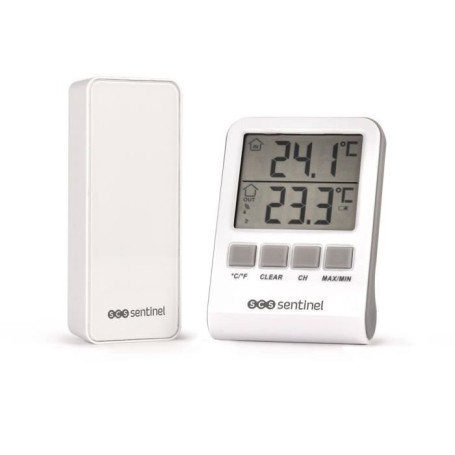 Thermomètre Digital Intérieur/Extérieur DigiThermo - SCS SENTINEL