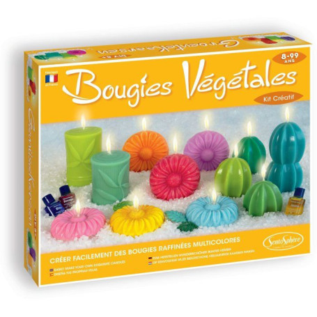 Kit Créatif Bougies Végétales - SENTOSPHERE