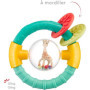 Hochet Boule 2-en-1 Sophie la Girafe - Anneau de Dentition et Billes Sonores