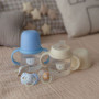 Lot de 2 sucettes symétriques Night&Day Wild&Free - SUAVINEX - 0 à 6 mois - Bleu