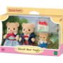 La Famille Ours Biscuit - Figurines Miniatures Sylvanian Families
