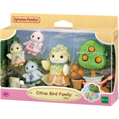 Famille Oiseau Citrus - Figurines Miniatures Sylvanian Families