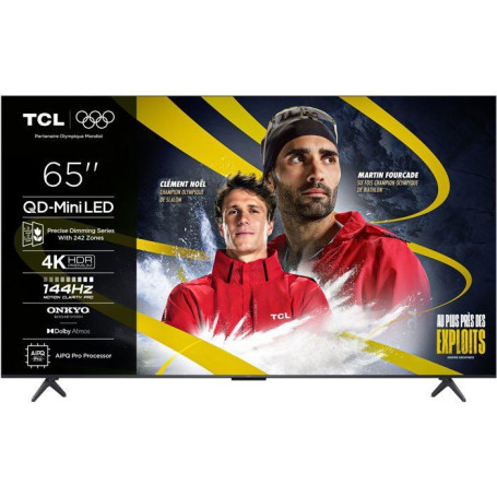 TCL 65C6K - Téléviseur QLED MiniLED 65" 4K UHD avec Dolby Vision