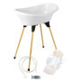 Pack Baignoire THERMOBABY VASCO 5 en 1 - Blanc Muguet
