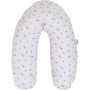 Coussin de Maternité TINEO en Jersey de Coton Écru avec Hérissons
