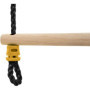 Échelle en bois pour portique TP Toys - Corde noire - 190 à 250 cm