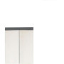 Armoire de Salle de Bain Suspendue Amanda - Miroir et Rangement Pratique - Gris