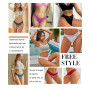 BeReady String Coton Femme Séxy Tanga Invisible Culotte Femmes