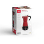 Cafetière italienne électrique LIVOO - 6 tasses - Rouge et Noir