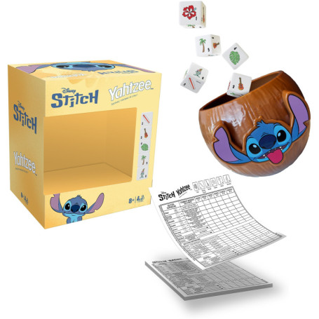 Yahtzee Stitch - Jeu de société Disney en voyage