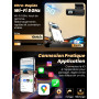 FLUXEONS Dashcam Voiture Avant Arriere 4K +1080P, Contrôle APP avec Wi-FI 5G, Carte 64 Go, Moniteur de Stationnement 24H, WDR, V