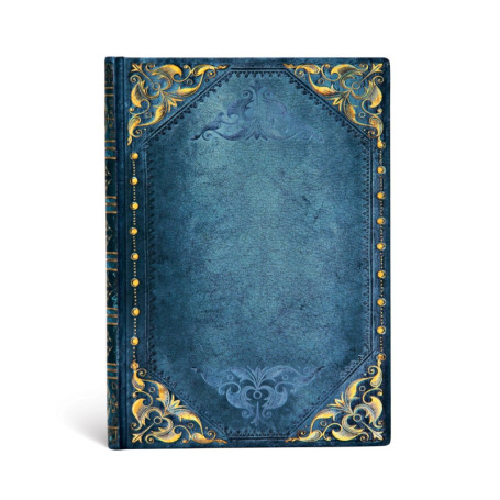Carnet à couverture rigide Plume de Paon - Midi - Ligné - 144 p.